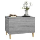 vidaXL szürke sonoma színű szerelt fa dohányzóasztal 60x44,5x45 cm