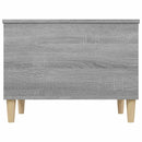 vidaXL szürke sonoma színű szerelt fa dohányzóasztal 60x44,5x45 cm