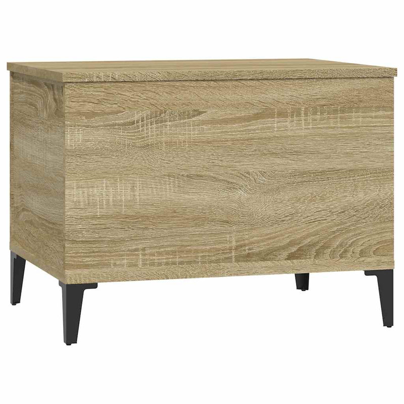 vidaXL sonoma tölgy színű szerelt fa dohányzóasztal 60x44,5x45 cm