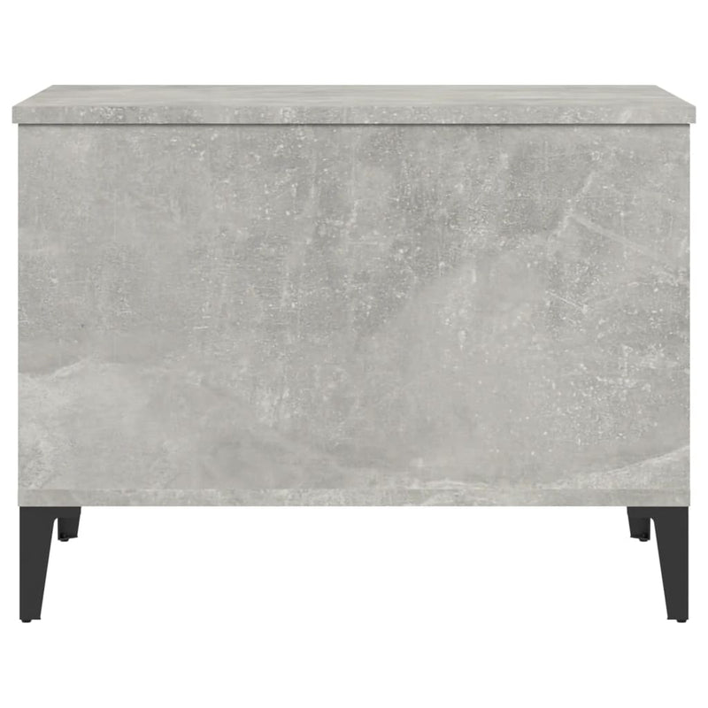 vidaXL betonszürke szerelt fa dohányzóasztal 60 x 44,5 x 45 cm
