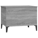 vidaXL szürke sonoma színű szerelt fa dohányzóasztal 60x44,5x45 cm