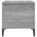 vidaXL szürke sonoma színű szerelt fa dohányzóasztal 60x44,5x45 cm