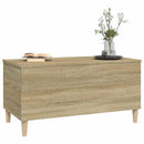 vidaXL sonoma tölgy színű szerelt fa dohányzóasztal 90x44,5x45 cm