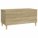 vidaXL sonoma tölgy színű szerelt fa dohányzóasztal 90x44,5x45 cm