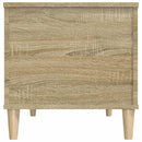 vidaXL sonoma tölgy színű szerelt fa dohányzóasztal 90x44,5x45 cm