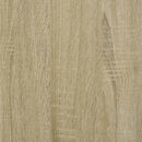 vidaXL sonoma tölgy színű szerelt fa dohányzóasztal 90x44,5x45 cm