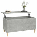 vidaXL betonszürke szerelt fa dohányzóasztal 90x44,5x45 cm