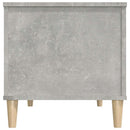vidaXL betonszürke szerelt fa dohányzóasztal 90x44,5x45 cm