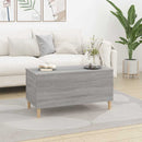 vidaXL szürke sonoma színű szerelt fa dohányzóasztal 90x44,5x45 cm