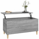 vidaXL szürke sonoma színű szerelt fa dohányzóasztal 90x44,5x45 cm