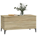 vidaXL sonoma tölgy színű szerelt fa dohányzóasztal 90x44,5x45 cm