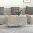 vidaXL betonszürke szerelt fa dohányzóasztal 90x44,5x45 cm