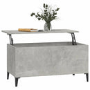 vidaXL betonszürke szerelt fa dohányzóasztal 90x44,5x45 cm