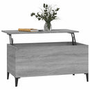 vidaXL szürke sonoma színű szerelt fa dohányzóasztal 90x44,5x45 cm