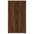 vidaXL barna tölgyszínű szerelt fa tálalószekrény 100x33x59,5 cm