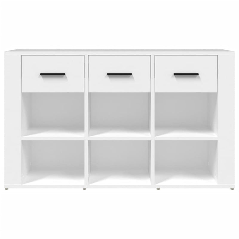 vidaXL fehér szerelt fa tálalószekrény 100x30x59,5 cm