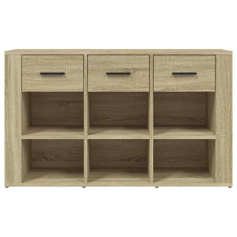 vidaXL sonoma tölgy színű szerelt fa tálalóasztal 100x30x59,5 cm
