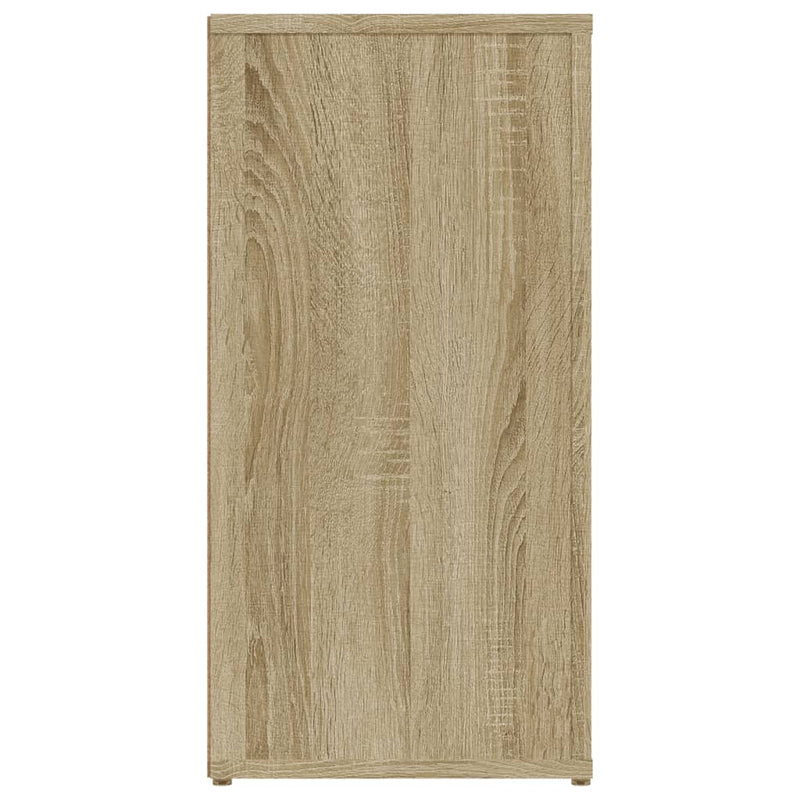 vidaXL sonoma tölgy színű szerelt fa tálalóasztal 100x30x59,5 cm