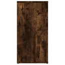 vidaXL füstös tölgy színű szerelt fa tálalószekrény 100x30x59,5 cm