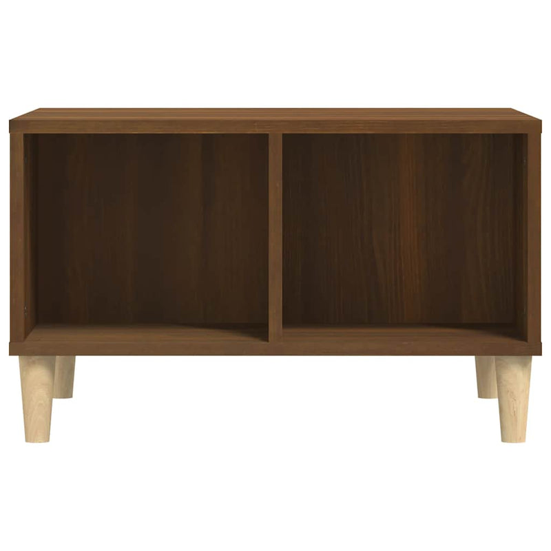 vidaXL barna tölgyszínű szerelt fa dohányzóasztal 60x50x36,5 cm