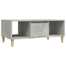 vidaXL betonszürke szerelt fa dohányzóasztal 90x50x36,5 cm