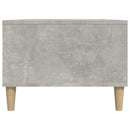 vidaXL betonszürke szerelt fa dohányzóasztal 90x50x36,5 cm