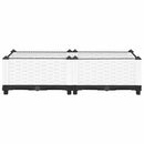 vidaXL polipropilén magaságyás 80 x 40 x 23 cm