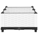 vidaXL polipropilén magaságyás 80 x 40 x 23 cm