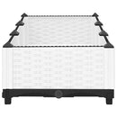 vidaXL polipropilén magaságyás 120 x 40 x 23 cm