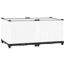 vidaXL polipropilén magaságyás 80 x 40 x 38 cm