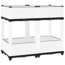 vidaXL polipropilén magaságyás 80 x 40 x 71 cm