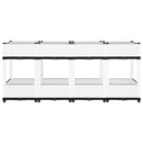 vidaXL polipropilén magaságyás 160 x 40 x 71 cm