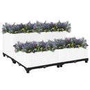 vidaXL polipropilén magaságyás 80 x 80 x 38 cm