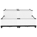 vidaXL polipropilén magaságyás 80 x 80 x 38 cm