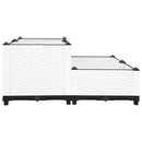 vidaXL polipropilén magaságyás 80 x 80 x 38 cm