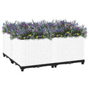 vidaXL polipropilén magaságyás 80 x 80 x 38 cm