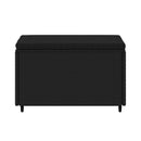 vidaXL 2 db fekete polyrattan kerti lábtartó párnákkal