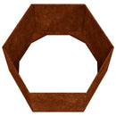 vidaXL rozsda színű corten acél növénytartó 60 x 60 x 45 cm