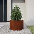 vidaXL rozsda színű corten acél növénytartó 60 x 60 x 45 cm