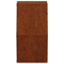 vidaXL 2 db rozsda színű corten acél fali növénytartó 30 x 10 x 25 cm