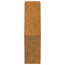 vidaXL 2 db rozsda színű corten acél fali növénytartó 46 x 10 x 40 cm