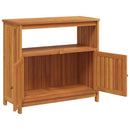 vidaXL tömör akácfa kerti tálalóasztal 80 x 35 x 75 cm
