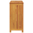 vidaXL tömör akácfa kerti tálalóasztal 80 x 35 x 75 cm