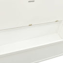 vidaXL fehér tömör fenyőfa pad 107 x 45 x 75,5 cm