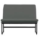 vidaXL sötétszürke szövetpad 100 x 75 x 76 cm