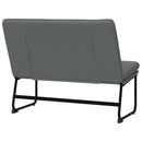 vidaXL sötétszürke szövetpad 100 x 75 x 76 cm