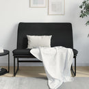 vidaXL fekete szövetpad 100 x 75 x 76 cm