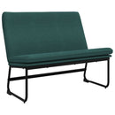 vidaXL sötétzöld szövetpad 100 x 75 x 76 cm