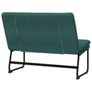 vidaXL sötétzöld szövetpad 100 x 75 x 76 cm