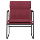 vidaXL bordó szövet pihenőszék 55 x 64 x 80 cm